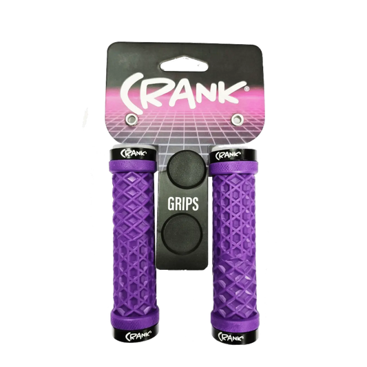 PUÑO CRANK LOCK ON 130MM PURPLE - Bianchi Store