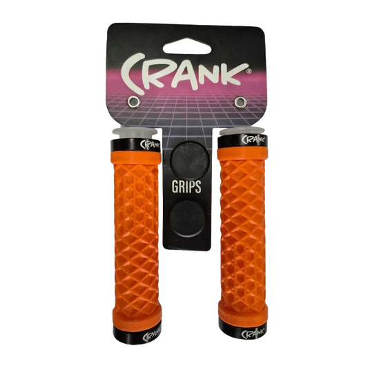 PUÑO CRANK LOCK ON 130MM ORANGE - Bianchi Store