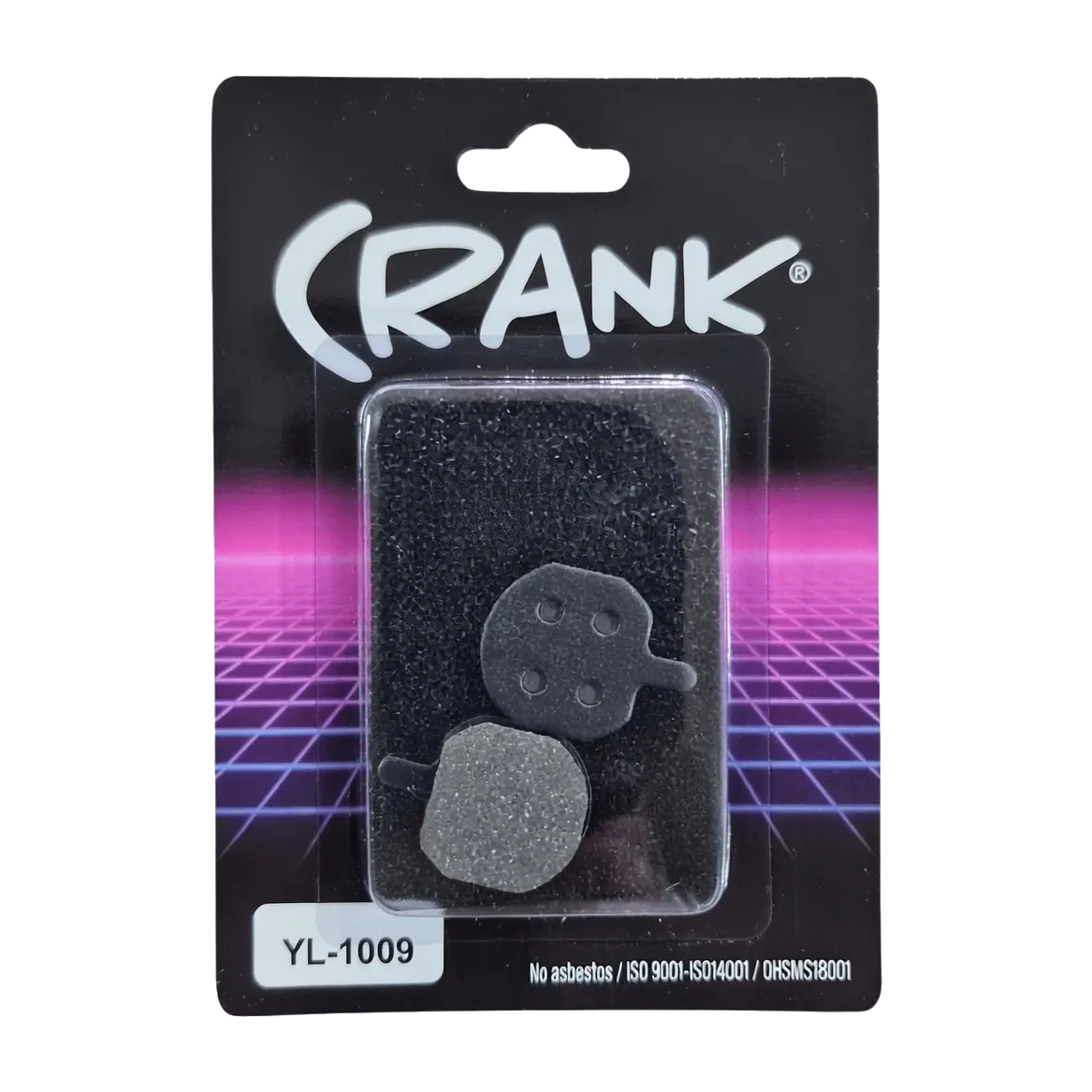 PASTILLA DE FRENO CRANK PROMAX/HAYES/BENGAL SEMI METALICO - Bianchi Store