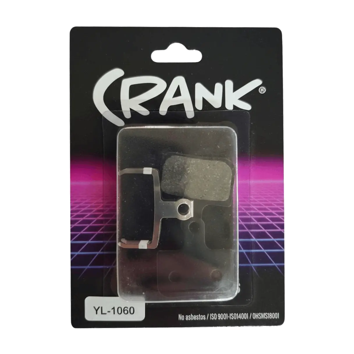 PASTILLA DE FRENO CRANK LEVEL T COMPUESTO SEMI METALICO - Bianchi Store