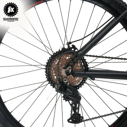 BIANCHI AGGRESSOR 29 SX - ESSA - 1*8 - NEGRO SEMI MATTE - Bianchi Store