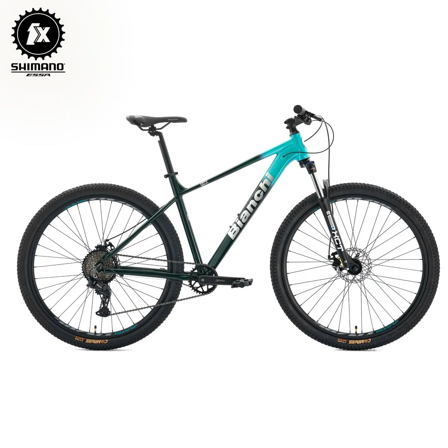 BIANCHI AGGRESSOR 29 SX - ESSA - 1*8 - VERDE - Bianchi Store