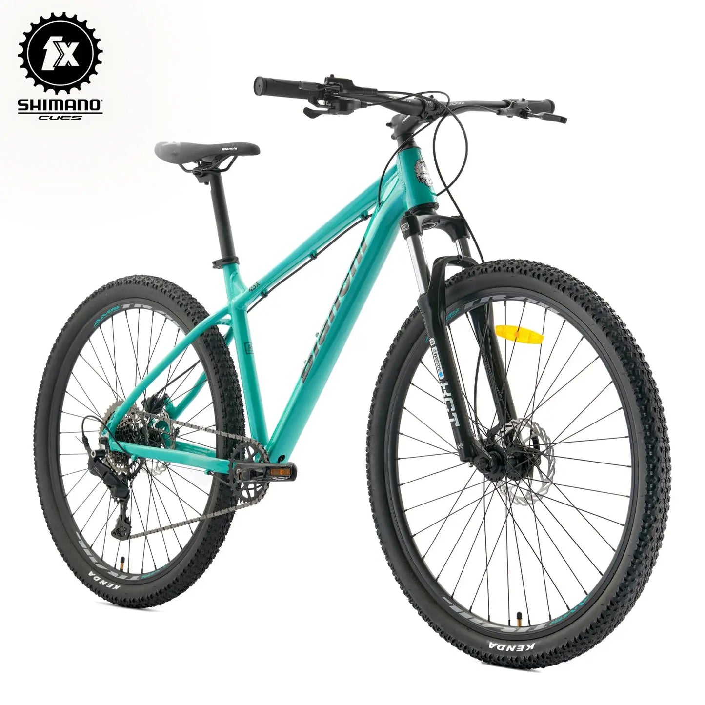 BIANCHI AGGRESSOR 29 SX R9.1 - CUES - 1*9 -  CELESTE - Bianchi Store