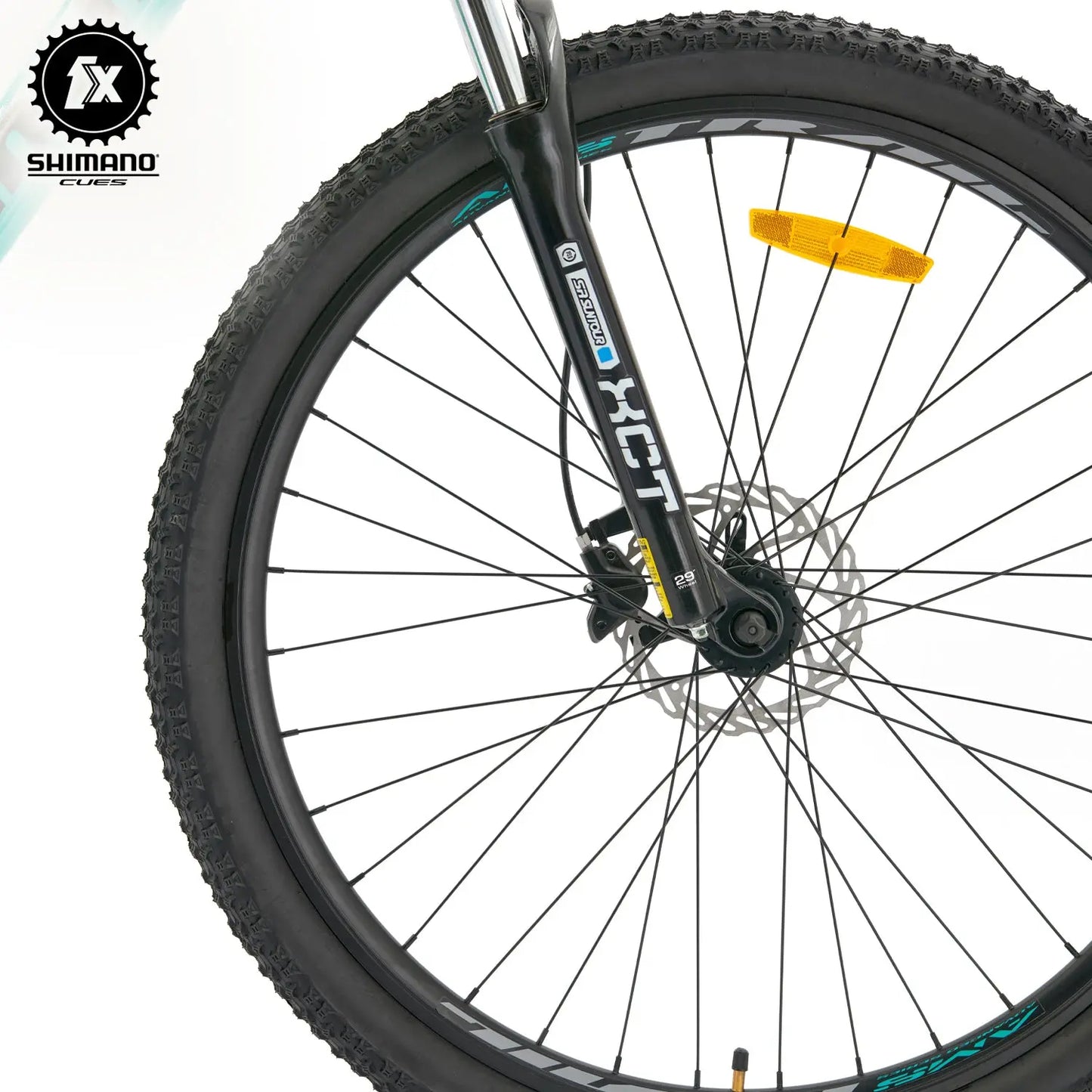 BIANCHI AGGRESSOR 29 SX R9.1 - CUES - 1*9 -  CELESTE - Bianchi Store