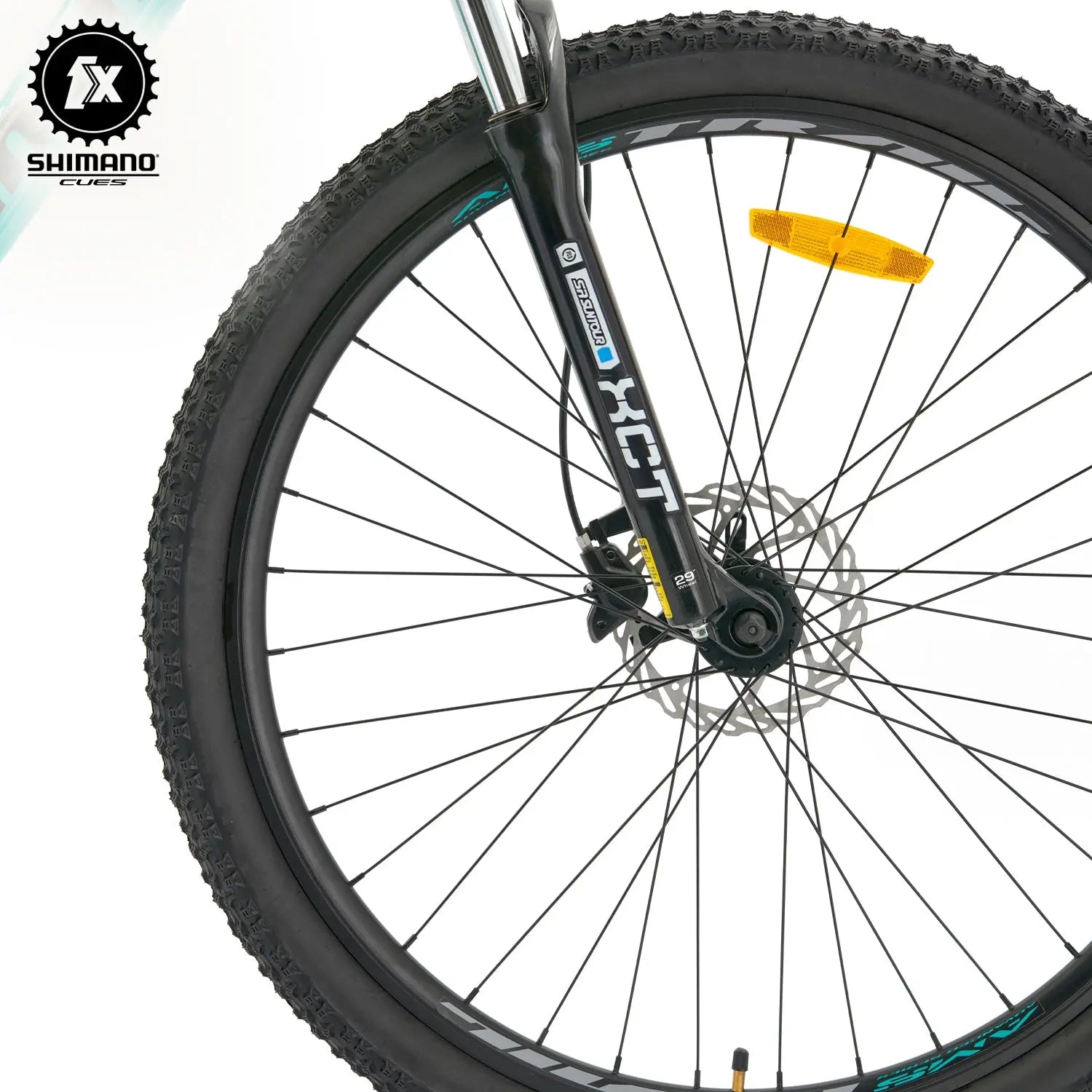 BIANCHI AGGRESSOR 29 SX R9.1 - CUES - 1*9 -  CELESTE - Bianchi Store