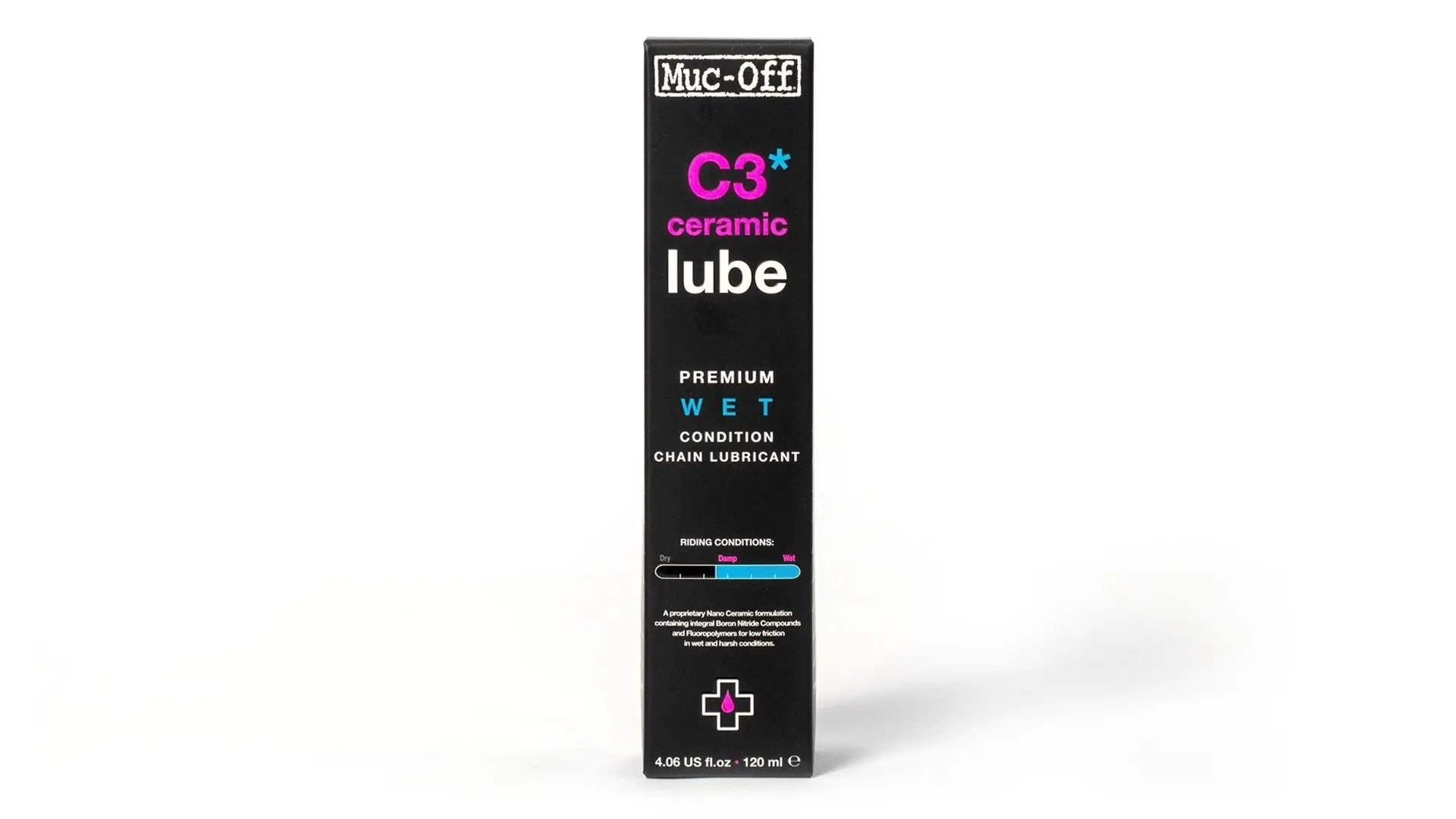 Lubricante de cadena húmedo wet ceramic lube Muc-Off 120ml Muc-off