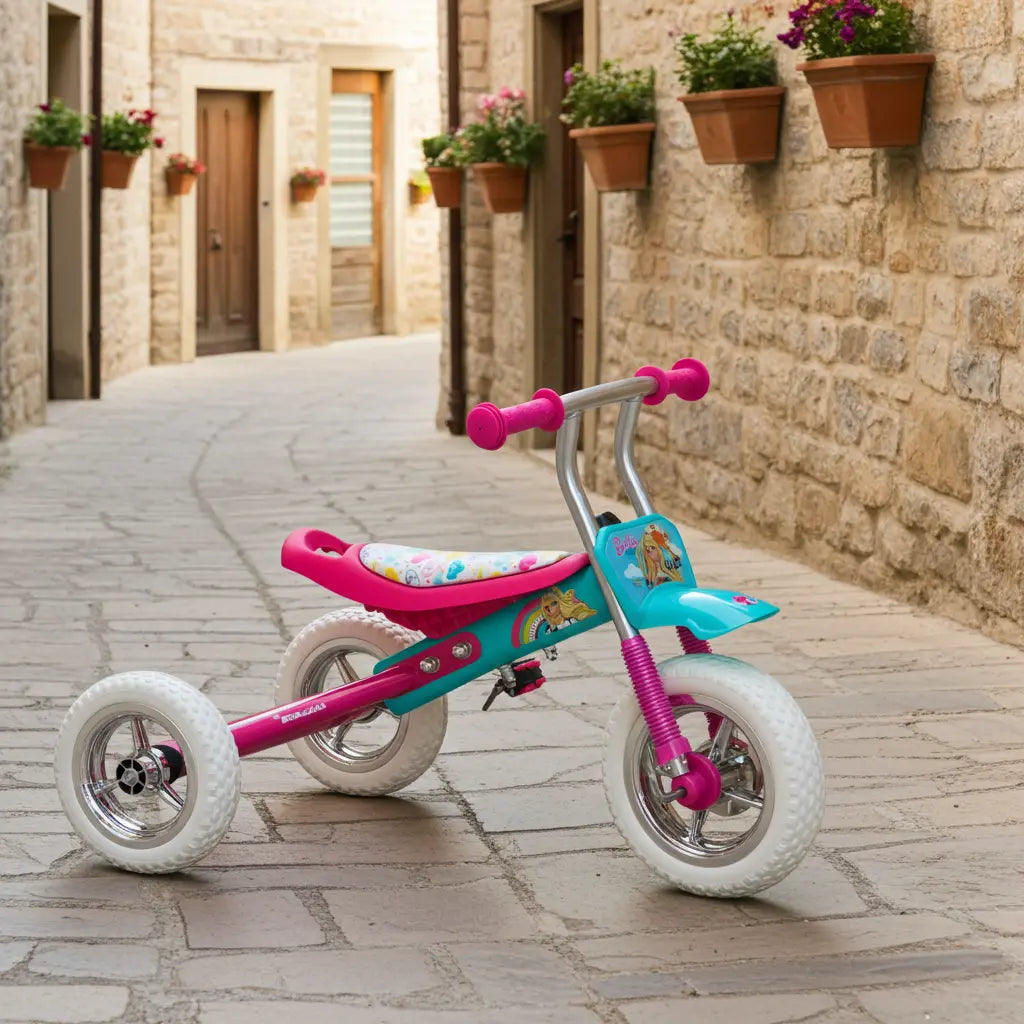 BARBIE TRICICLO CELESTE / FUCSIA Barbie