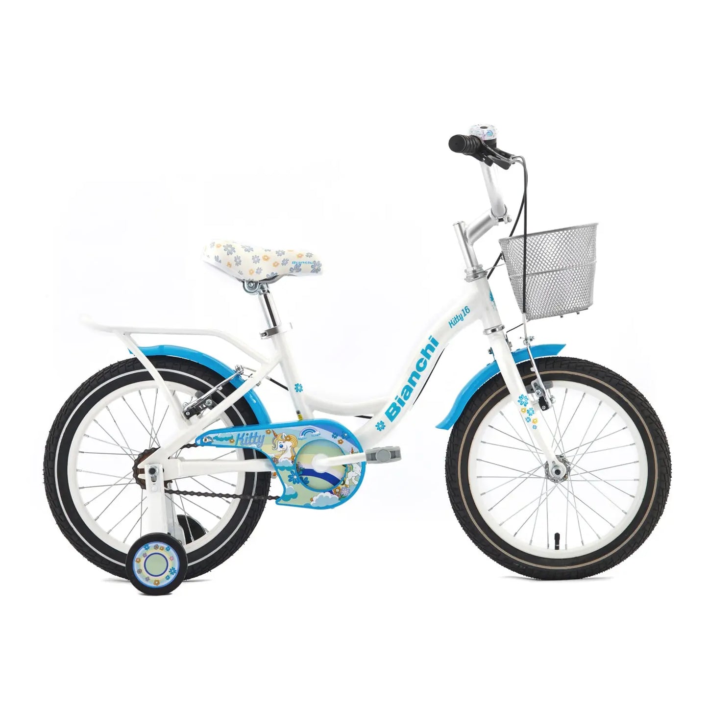 BICICLETA BIANCHI KITTY 16 BLANCO / CELESTE Bianchi