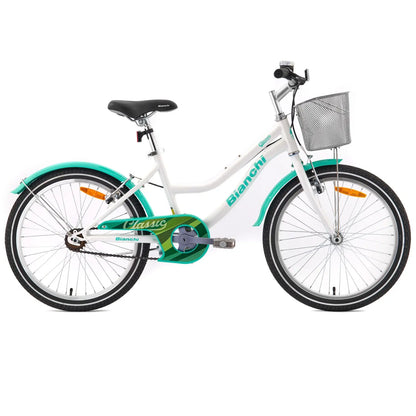BICICLETA BIANCHI  CLASSIC 20 GIRL BLANCO / VERDE CLARO Bianchi