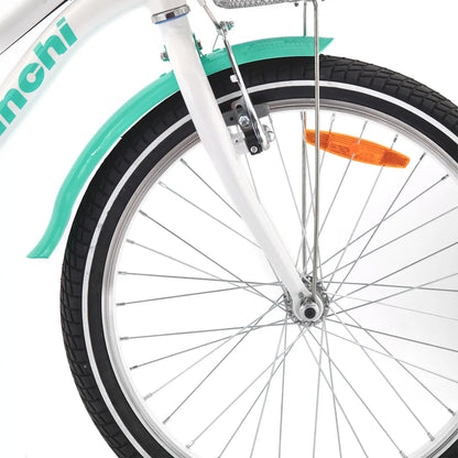 BICICLETA BIANCHI  CLASSIC 20 GIRL BLANCO / VERDE CLARO Bianchi
