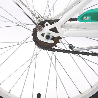 BICICLETA BIANCHI  CLASSIC 20 GIRL BLANCO / VERDE CLARO Bianchi