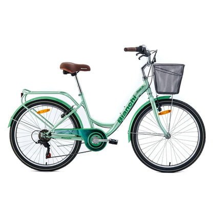 BICICLETA BIANCHI STREET 24 LADY VERDE CLARO Bianchi
