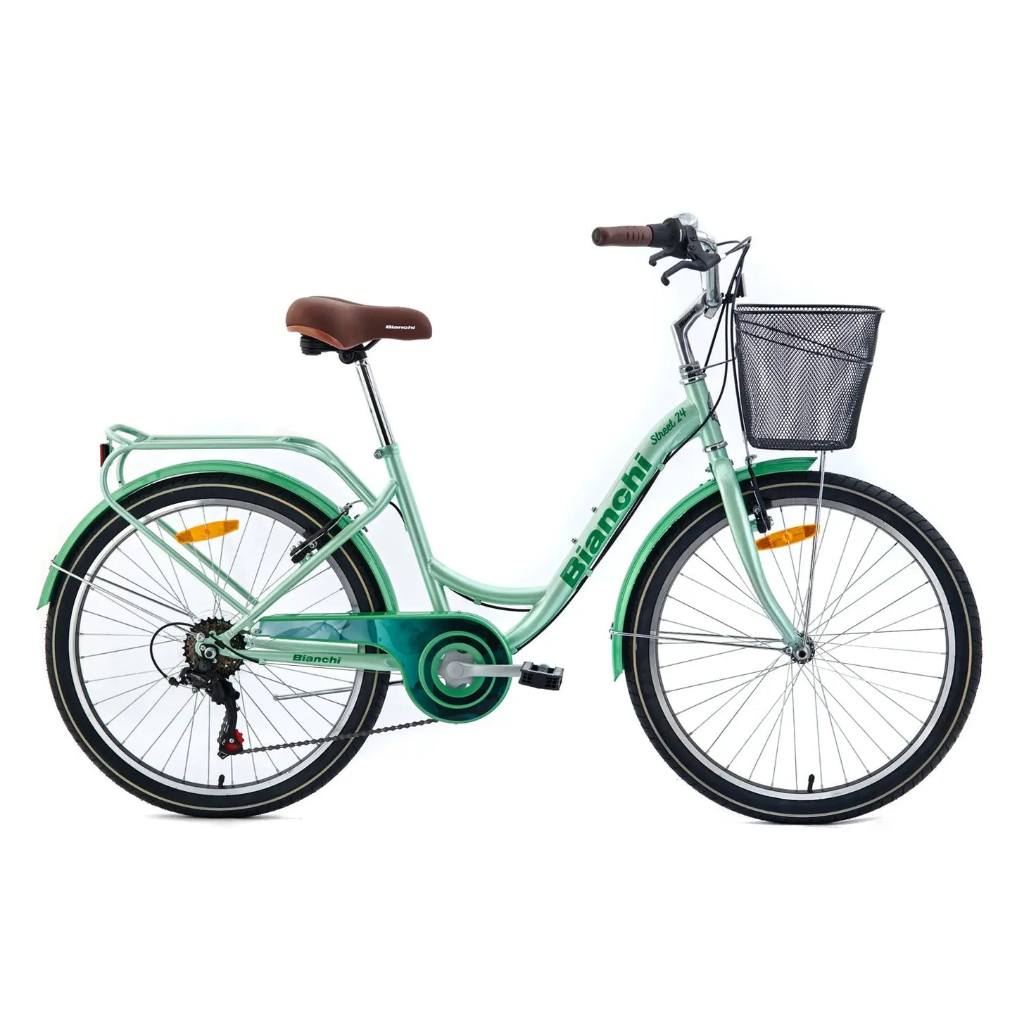 BICICLETA BIANCHI STREET 24 ST LADY VERDE - Bianchi Store