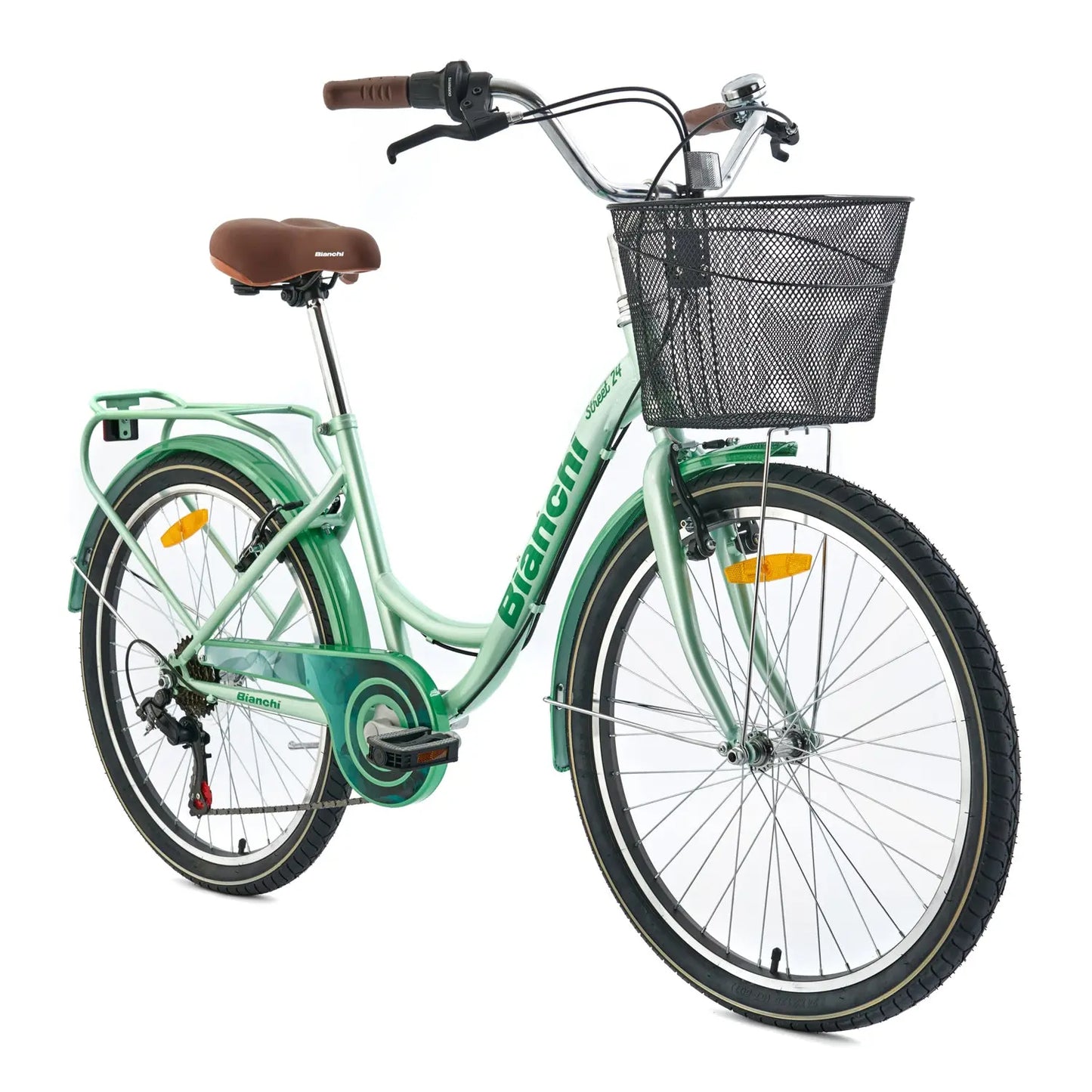 BICICLETA BIANCHI STREET 24 ST LADY VERDE - Bianchi Store
