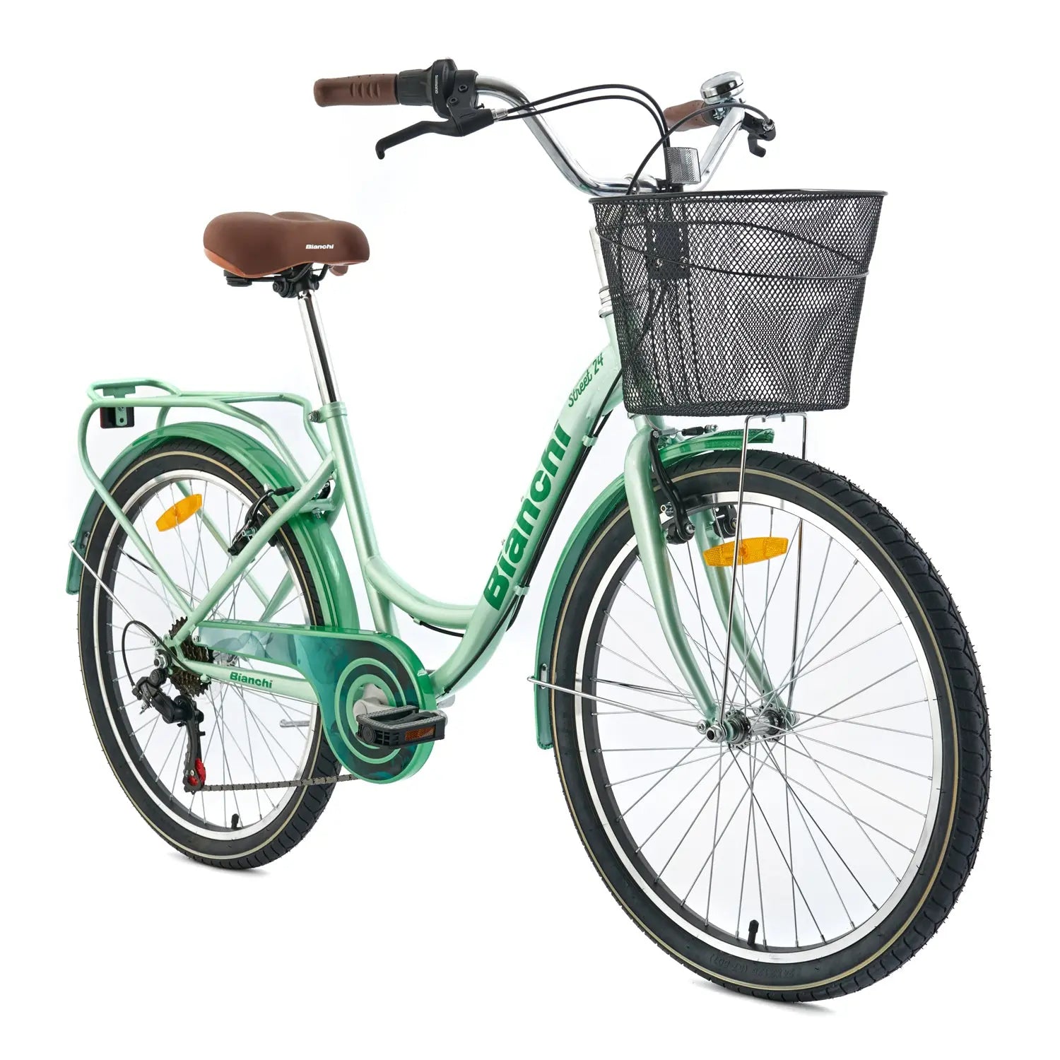 BICICLETA BIANCHI STREET 24 ST LADY VERDE - Bianchi Store