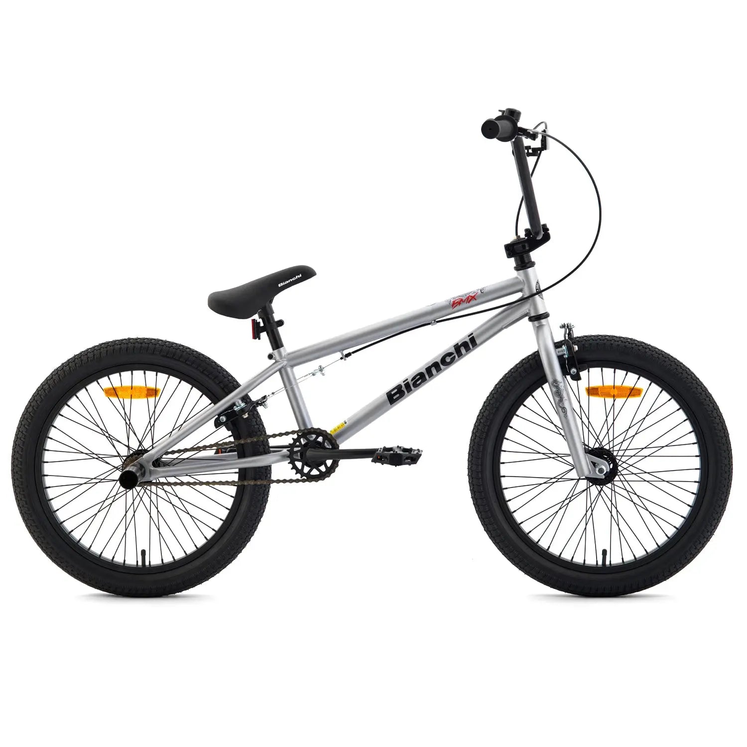BICICLETA BIANCHI FREESTYLE SPORT (BMX) GRIS PLATA - Bianchi Store