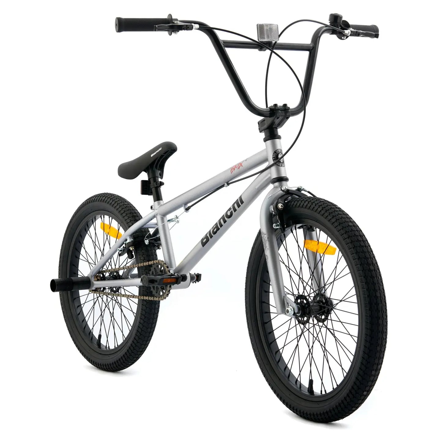 BICICLETA BIANCHI FREESTYLE SPORT (BMX) GRIS PLATA - Bianchi Store