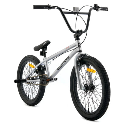 BICICLETA BIANCHI FREESTYLE SPORT (BMX) GRIS PLATA - Bianchi Store