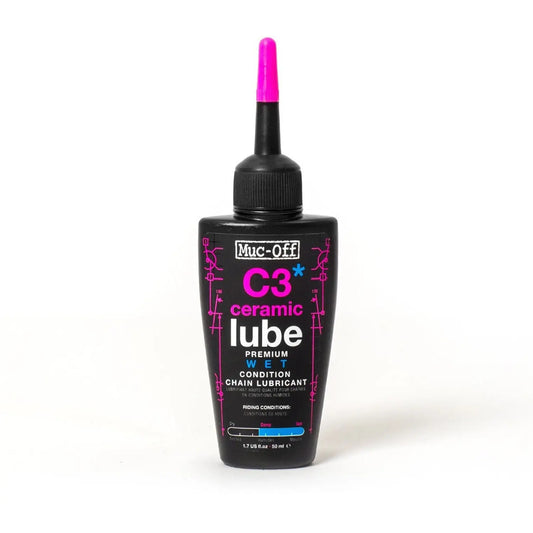 Lubricante de cadena húmedo wet C3 ceramic lube Muc-Off 50ml Muc-off