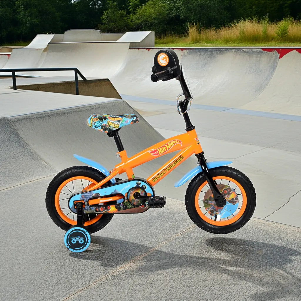 BICICLETA HOTWHEELS 12 NARANJO Hotwheels