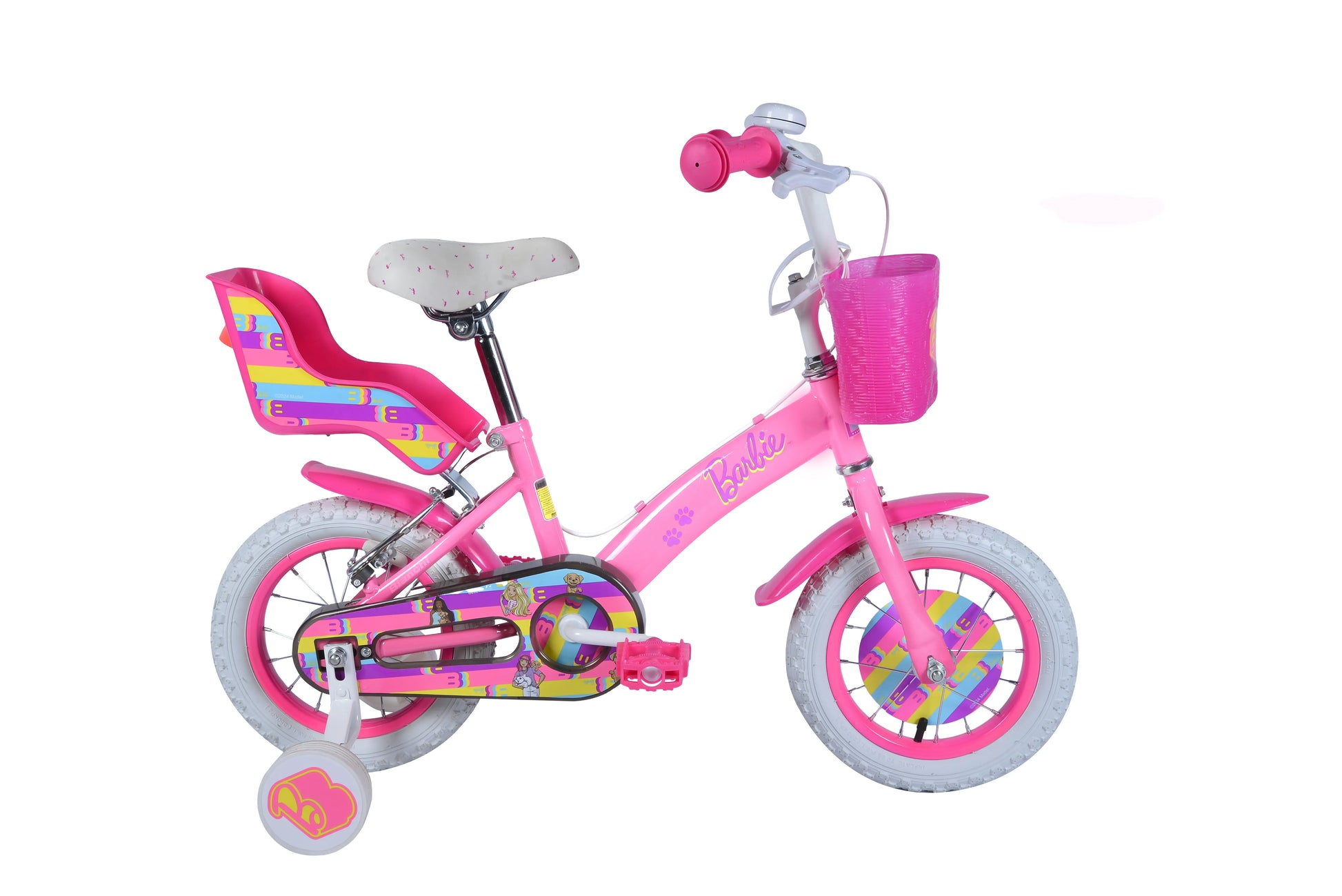 BICICLETA BARBIE 12 ROSADO - Bianchi Store