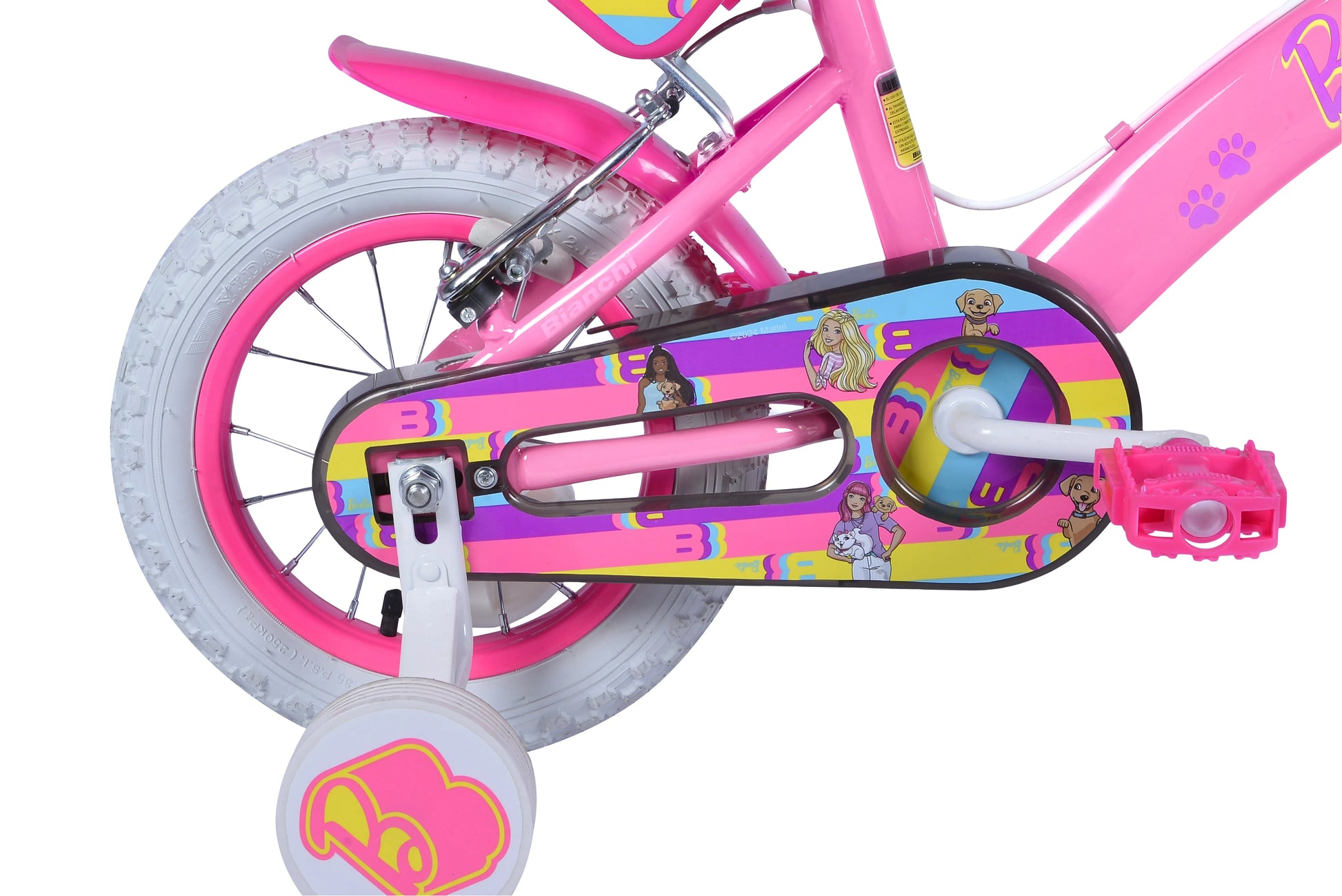 BICICLETA BARBIE 12 ROSADO - Bianchi Store