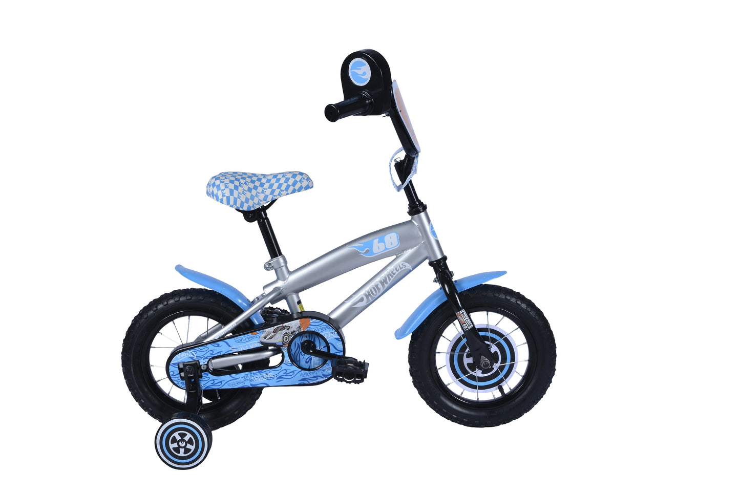 BICICLETA HOTWHEELS 12 PLATA - Bianchi Store