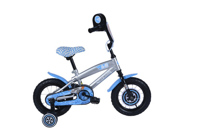 BICICLETA HOTWHEELS 12 PLATA - Bianchi Store