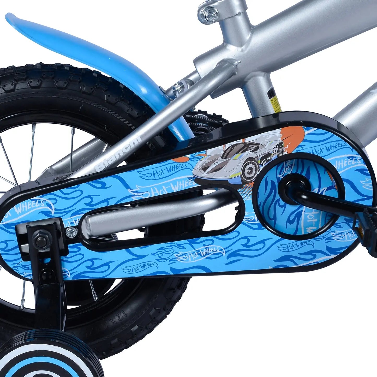 BICICLETA HOTWHEELS 12 PLATA Hotwheels