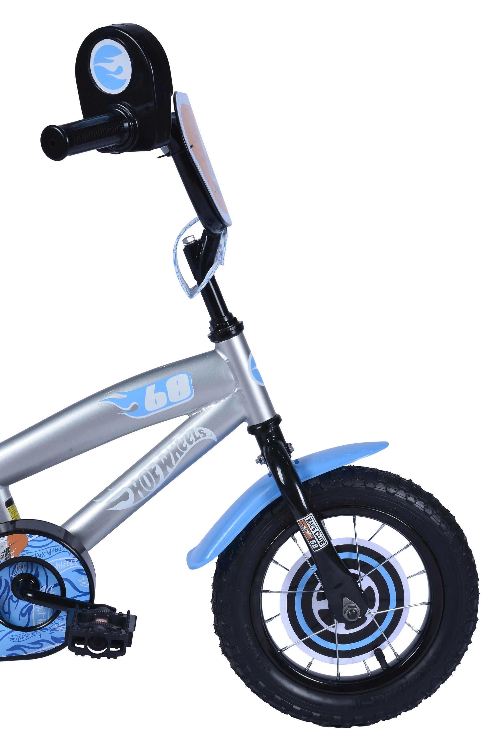 BICICLETA HOTWHEELS 12 PLATA - Bianchi Store