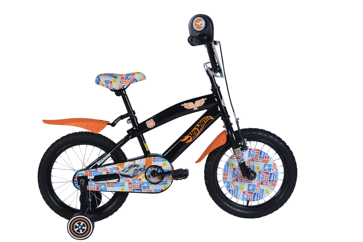 BICICLETA HOTWHEELS 16 NEGRO - Bianchi Store