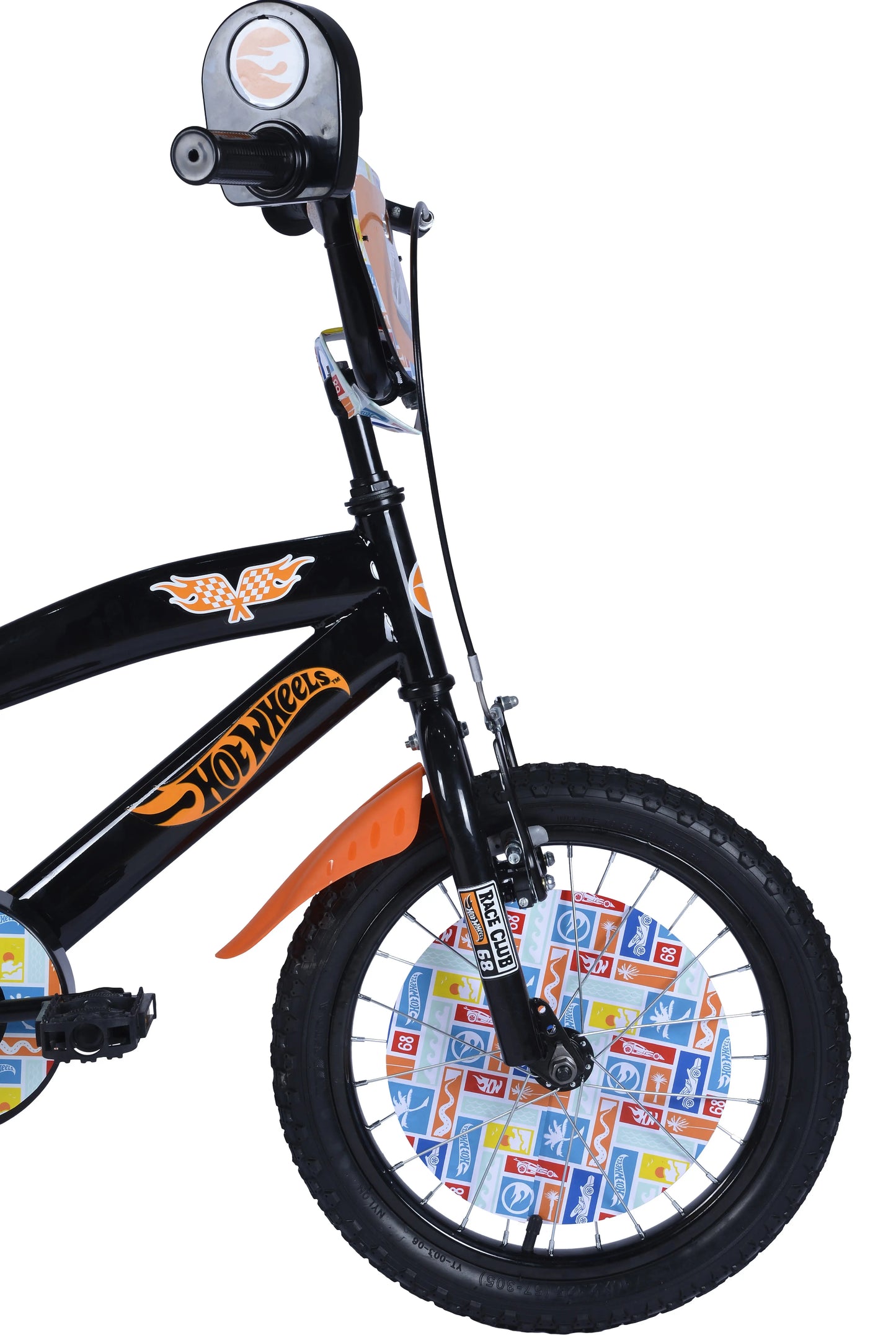 BICICLETA HOTWHEELS 16 NEGRO - Bianchi Store