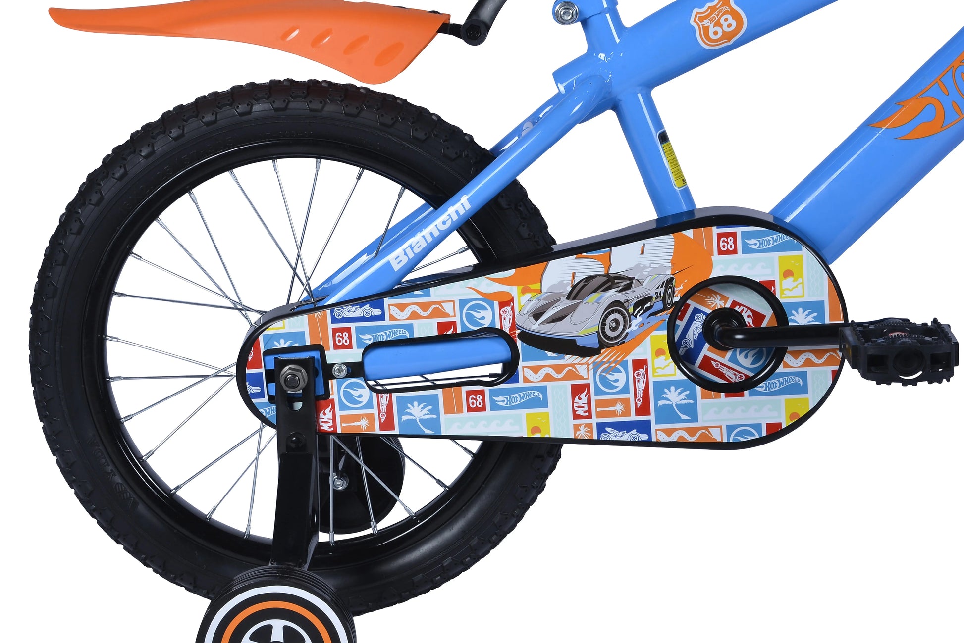 BICICLETA HOTWHEELS 16 AZUL - Bianchi Store