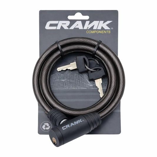 Candado Crank 515 8X1200 C/Llave Negro - Bianchi Store