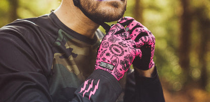 GUANTES LIGEROS RIDE GLOVES MUC-OFF  - PINK Muc-off