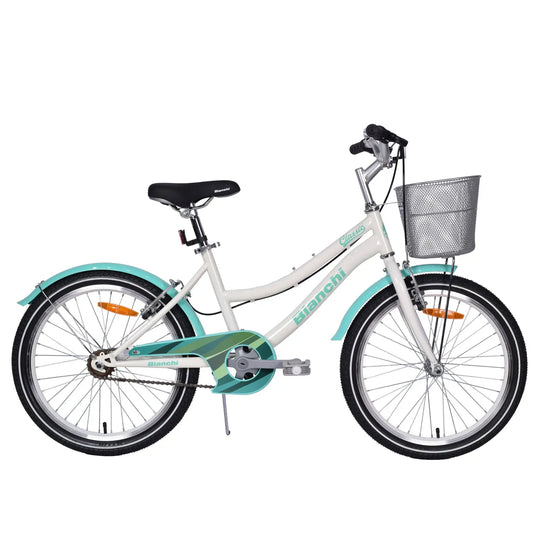 BICICLETA BIANCHI  CLASSIC 20 GIRL BLANCO / CALIPSO - Bianchi Store