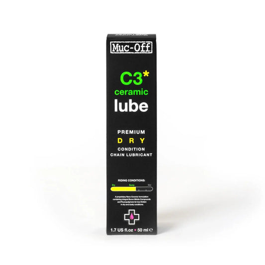 Lubricante de cadena seco dry C3 ceramic lube Muc-Off 50ml Muc-off