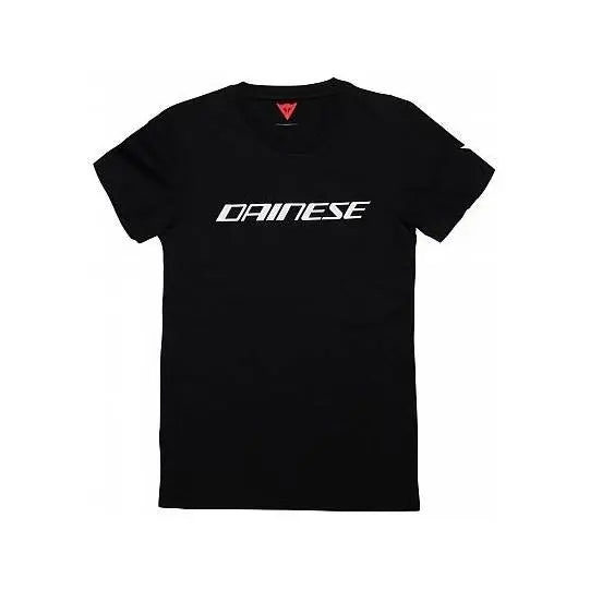 POLERA DAINESE T-SHIRT BLACK/WHITE Dainese