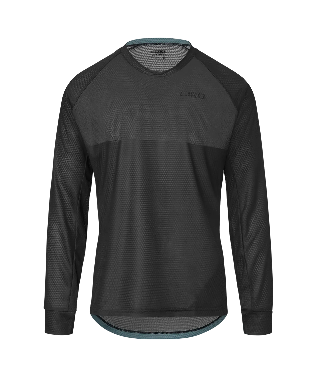 JERSEY GIRO HOMBRE ROUST MANGA LARGA BLACK/GREY Giro