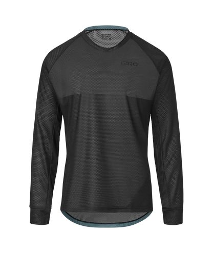 JERSEY GIRO HOMBRE ROUST MANGA LARGA BLACK/GREY Giro