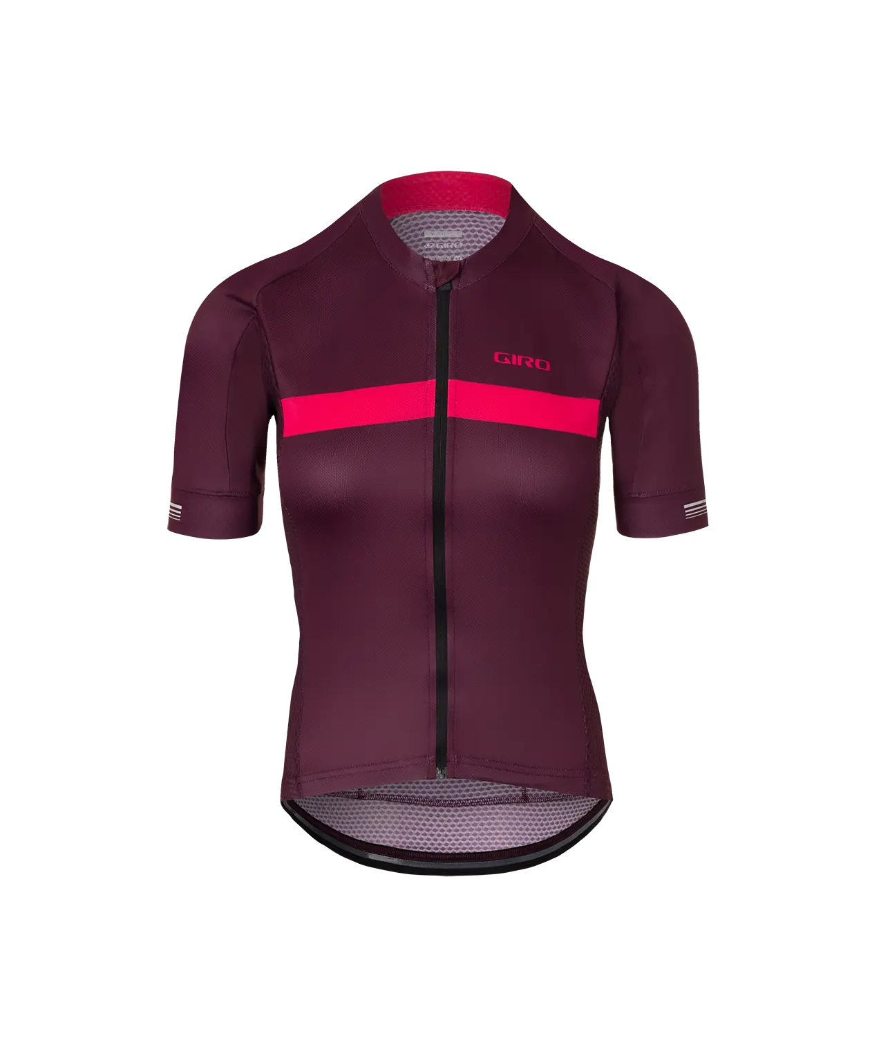 JERSEY CHRONO MUJER GIRO DARK CHERRY/RASPBERRY STRIPE Giro
