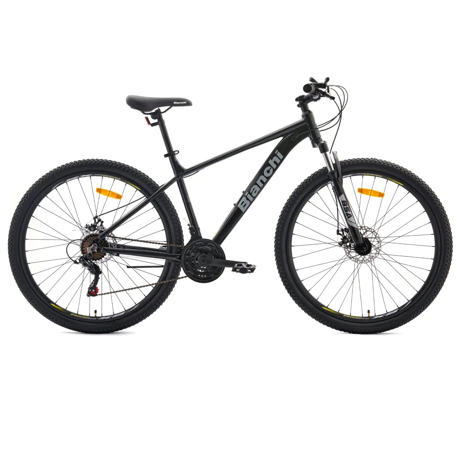 BICICLETA BIANCHI EVOLUTION 29 SX NEGRO SEMI MATE - Bianchi Store