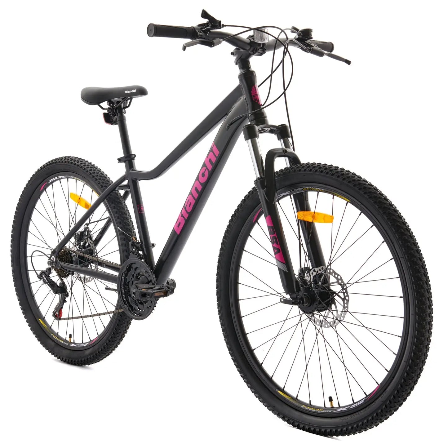BICICLETA BIANCHI EVOLUTION 27,5 SX LADY NEGRO SEMI MATE Bianchi