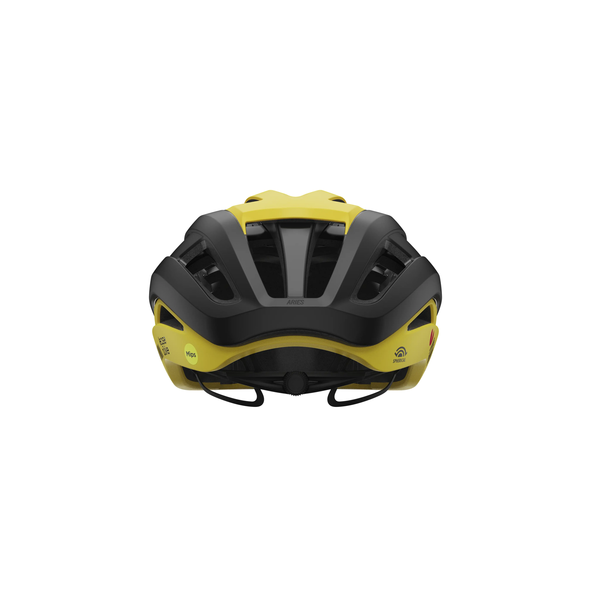 CASCO GIRO ARIES SPHERICAL TEAM VISMA BLACK/YELLOW Giro