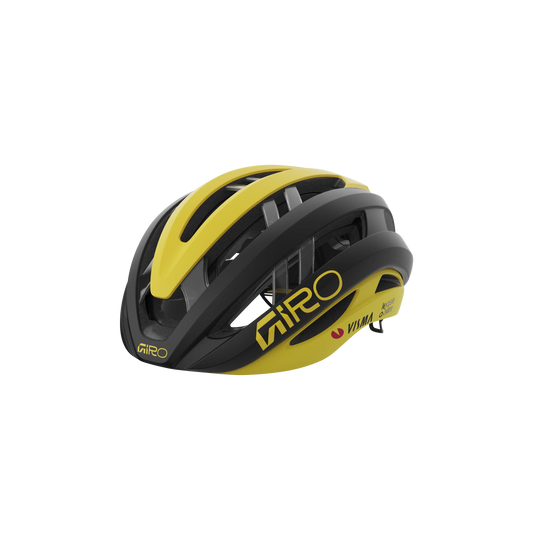 CASCO GIRO ARIES SPHERICAL TEAM VISMA BLACK/YELLOW Giro