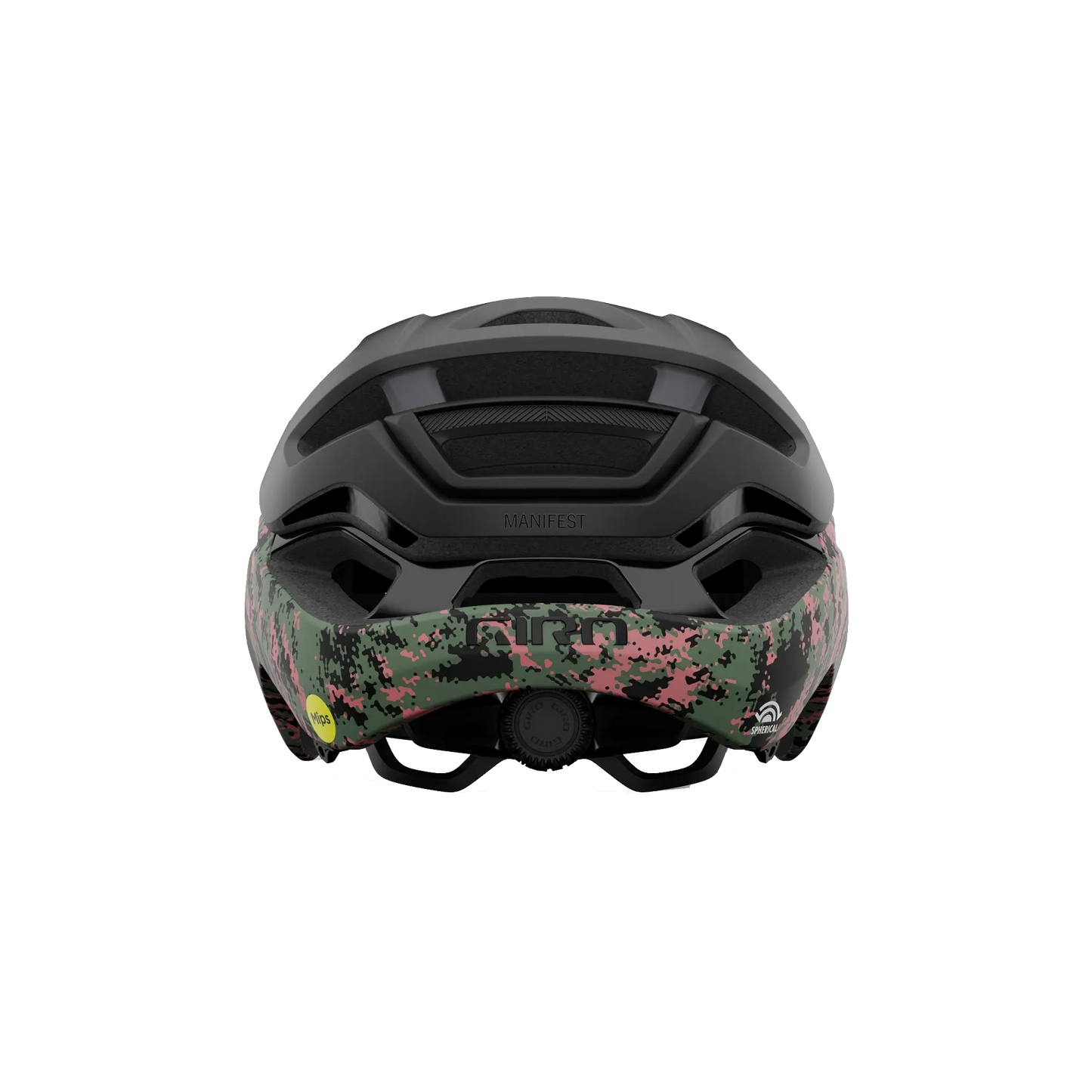 CASCO GIRO MANIFEST SPHERICAL MATE BLACK STATIC Giro