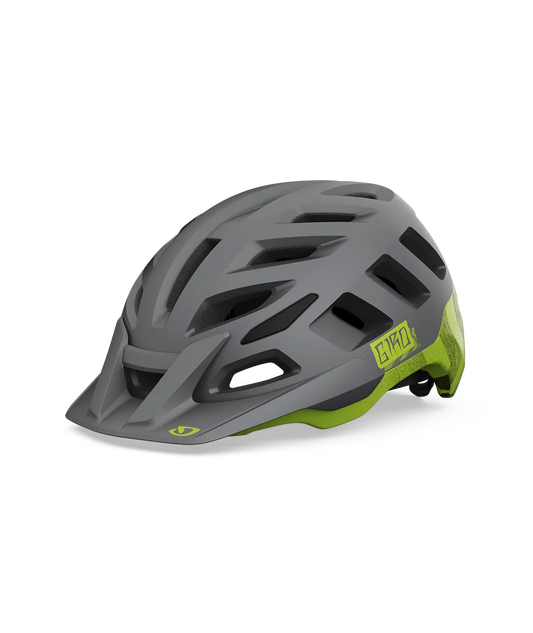 CASCO GIRO RADIX MIPS MATTE METALLIC BLACK/ANODIZED LIME Giro