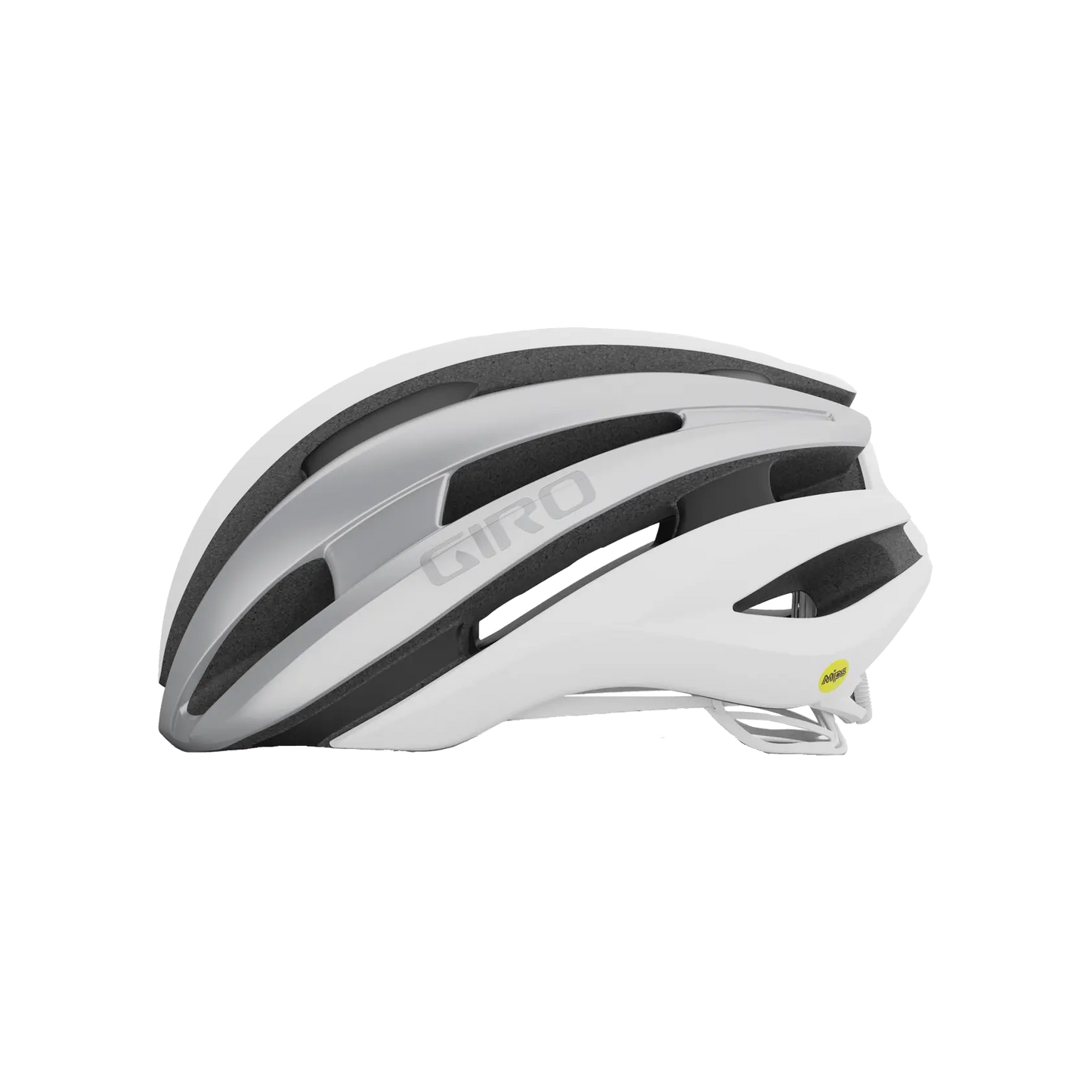 CASCO GIRO SYNTHE MIPS II MAT WHITE/SILVER Giro