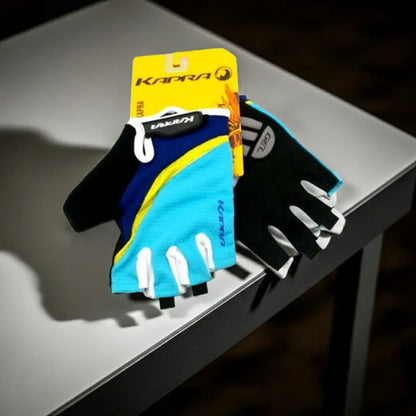 GUANTE KAPRA XC CYAN/BLUE/YELLOW Kapra