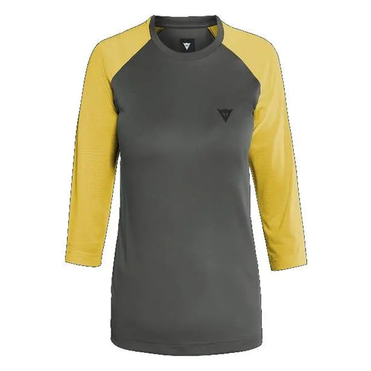 JERSEY DAINESE HG BONDY 3/4 WMN  DARK-GRAY/YELLOW Dainese